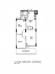 Blk 261 Serangoon Central Drive (Serangoon), HDB 3 Rooms #635996251